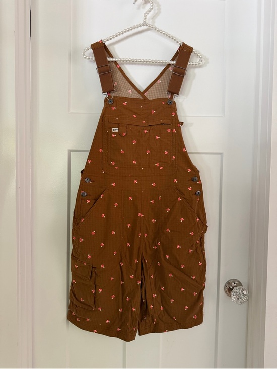 Duluth Trading Co Pants - Rust Brown Short Overalls 🍄